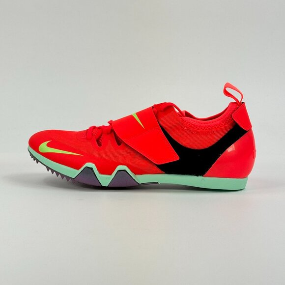 Nike Zoom Pole Vault Elite \'Bright Crimson Lime Blast\' FZ9649-600 Track size 9.5 main image 7